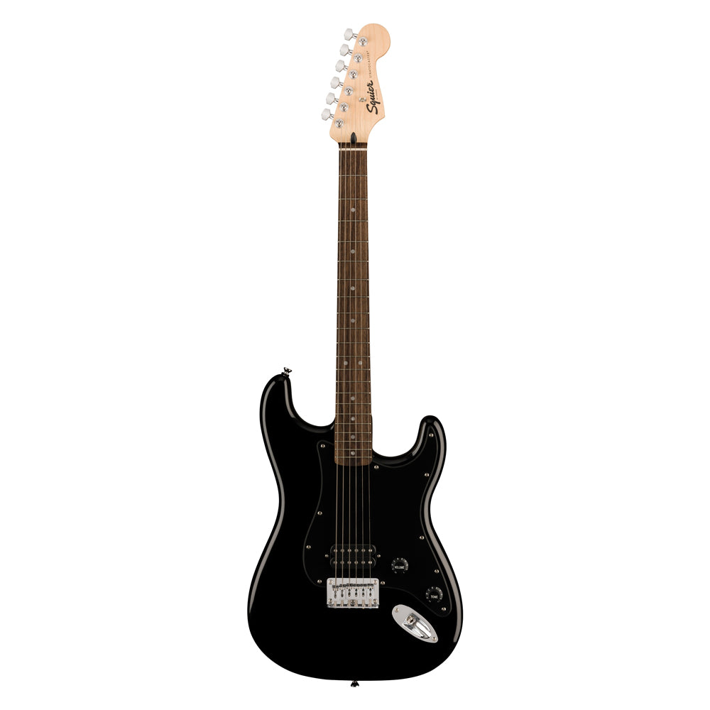 Squier Sonic Stratocaster HT H, Laurel Fingerboard, Black Pickguard - Black