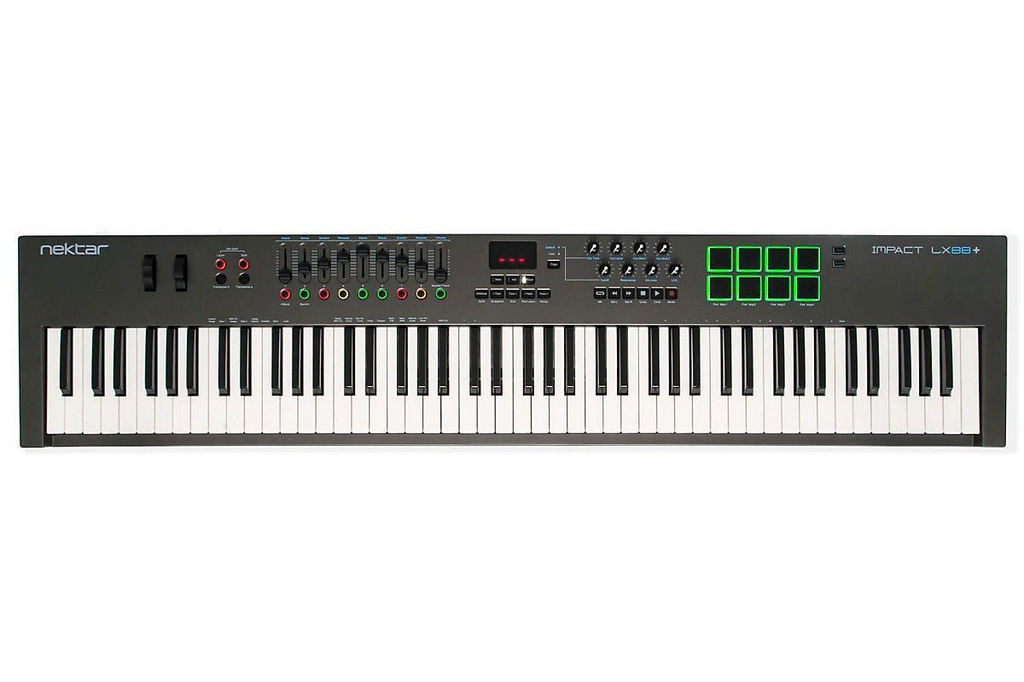 Nektar Impact LX88+ 88-Note Keyboard Controller – Bananas At Large