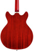 Guild Starfire I Bass LH Newark Double-Cut Left Handed Semi-Hollow Cherry Red