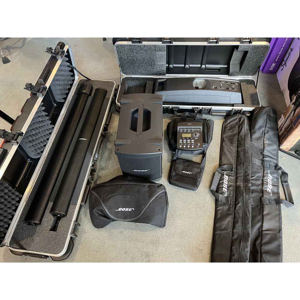 Bose L1 Model II w/ B1 Bass T1 Tone Match and SKB TSA Cases