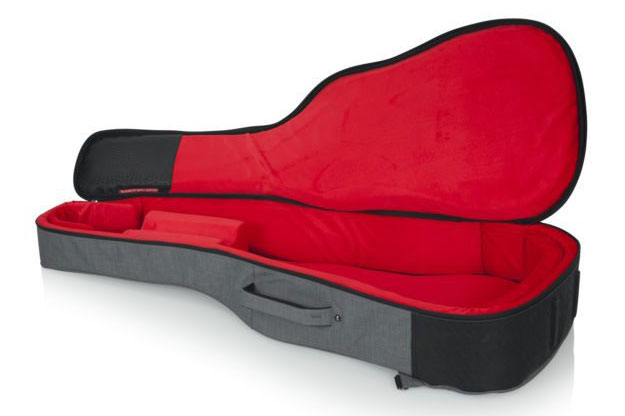 Gator Transit Series Acoustic Guitar Bag - Light Grey - Bananas at Large®
