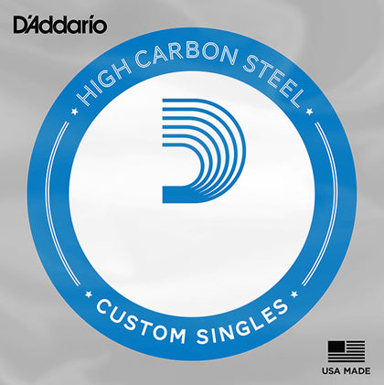 D'Addario PL014 Single Plain Steel for Acoustic or Electric Instruments