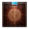 D'Addario NB1253 Nickel Bronze Light Acoustic Guitar Strings 12-53 - Bananas At Large®