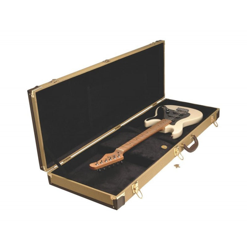 On-Stage GCE6000T Tweed Hardshell Electric Guitar Case