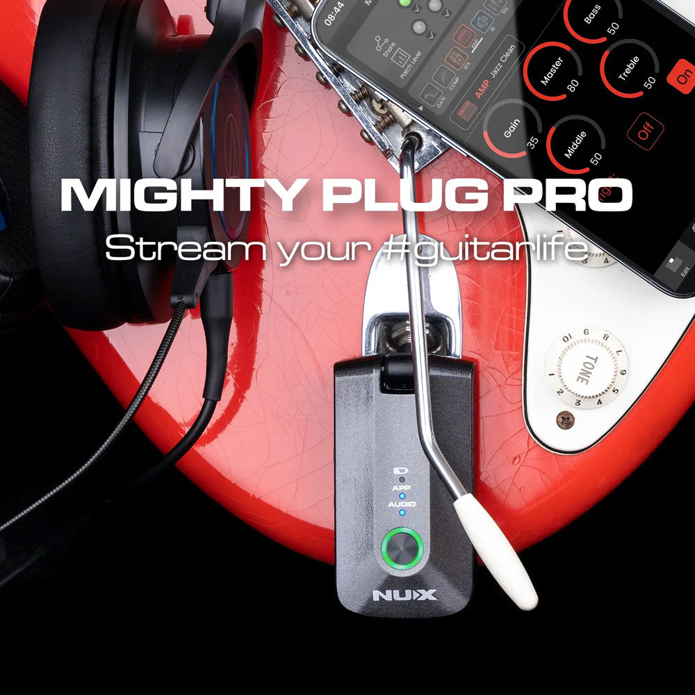 NUX MP-3 Mighty Plug Pro Guitar Wireless System w/App