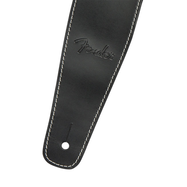 Fender Broken-In Leather 2.5 in. Guitar Strap - Black