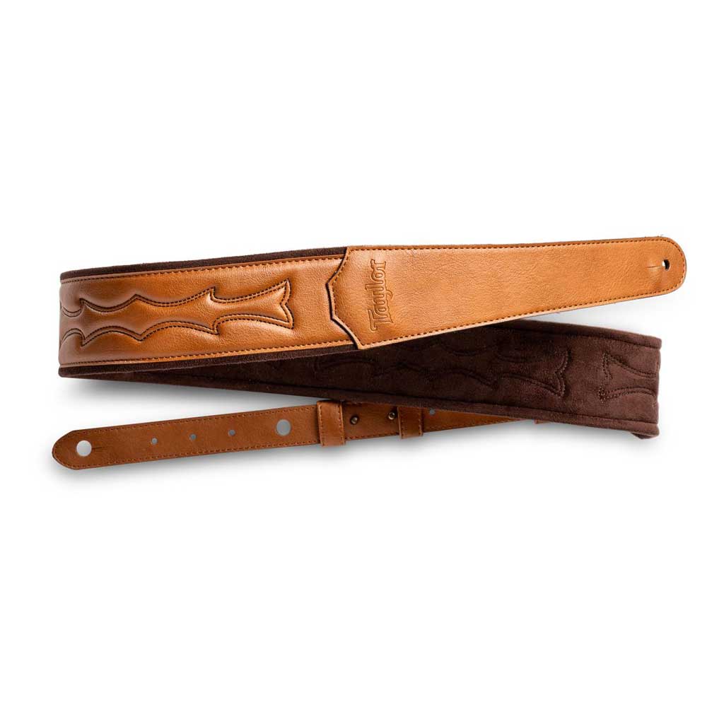 Taylor 4202-27 Vegan Leather 2.75 in. Guitar Strap - Tan - Bananas at Large®