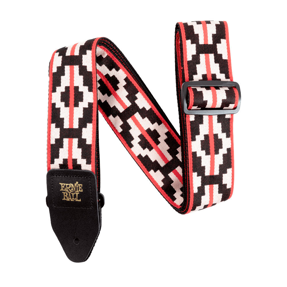 Ernie Ball P05322 Jacquard Design Polypro 2 in. Guitar Strap - Ristra Red - Bananas at Large®