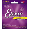 Elixir 11025 80 20 Bronze With Polyweb Coating Custom Light Acoustic Guitar Strings - Bananas At Large®