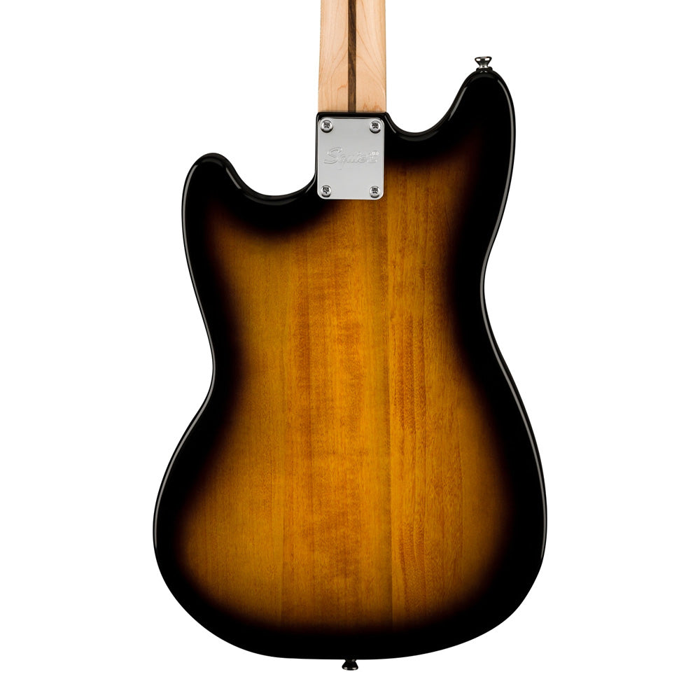 Squier Sonic Mustang Electric Guitar - 2-Color Sunburst with Maple Fingerboard & White Pickguard