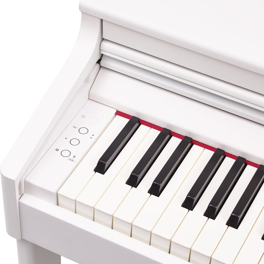 Roland RP-701 Digital Upright Piano w/ Stand and Bench - White