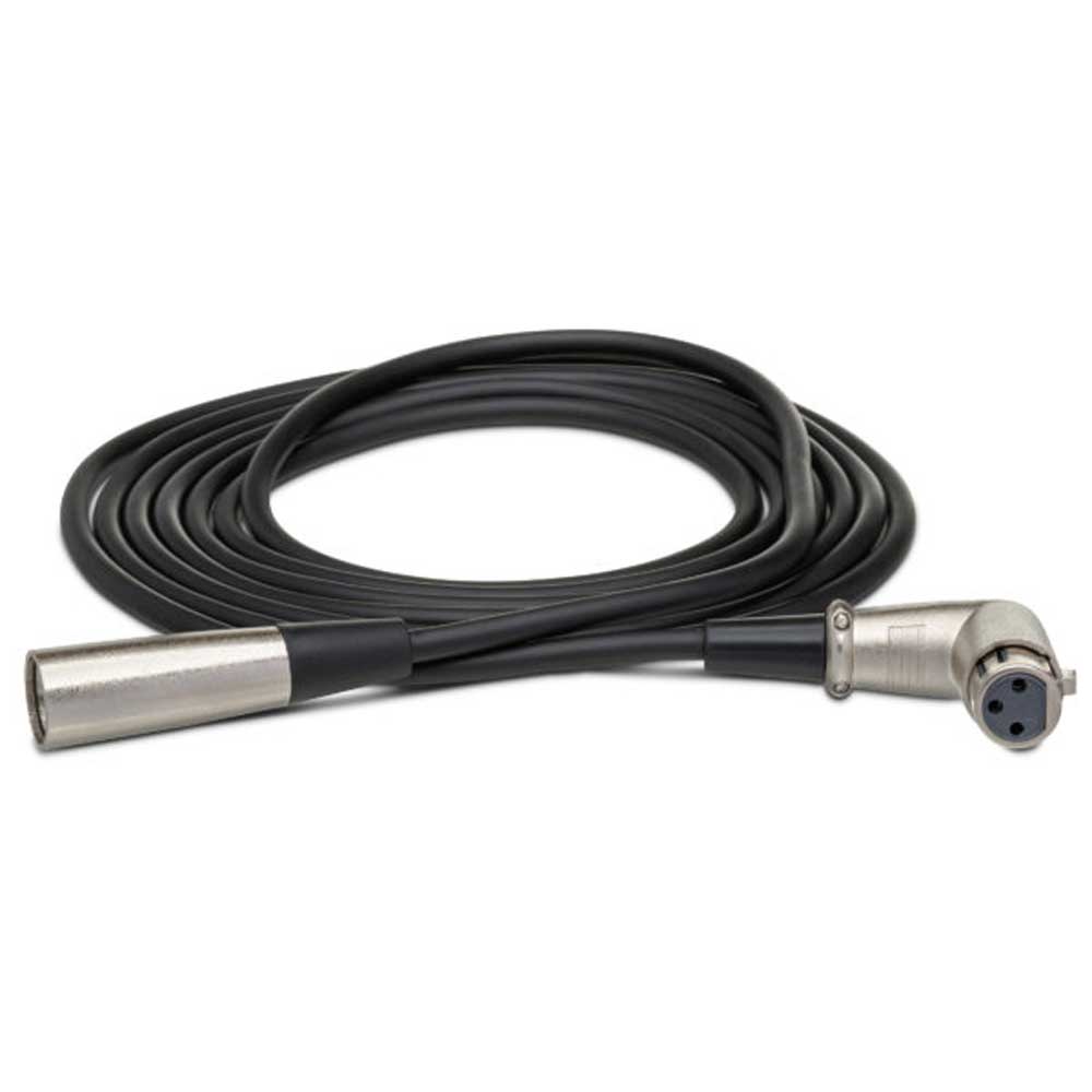 Hosa XFF-103 Balanced Interconnect Cable - Right Angle XLR Female to Male - 3 ft.
