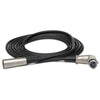Hosa - XFF-115 - 15 ft Balanced Interconnect Cable - Right Angle XLR Female to Male