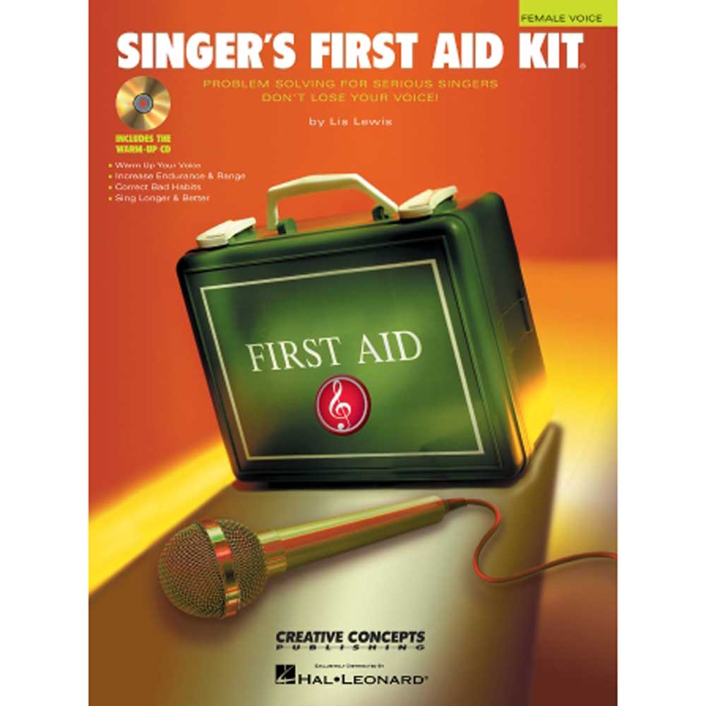 Hal Leonard - HL00315334 - Singers First Aid Kit – Female Voice Book and CD Pack