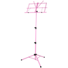 Strukture SMS1XPK Deluxe 3-part Adjustable Music Stand with bag - Pink
