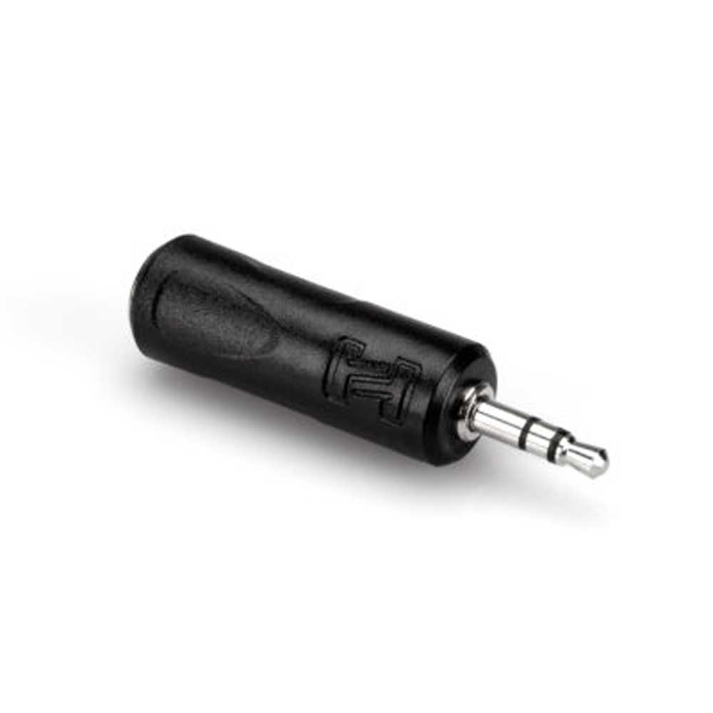 Hosa - GRM-114 - Straight Adapter - 1/4 in TRS Female to 3.5mm TRS Male - Bananas at Large®