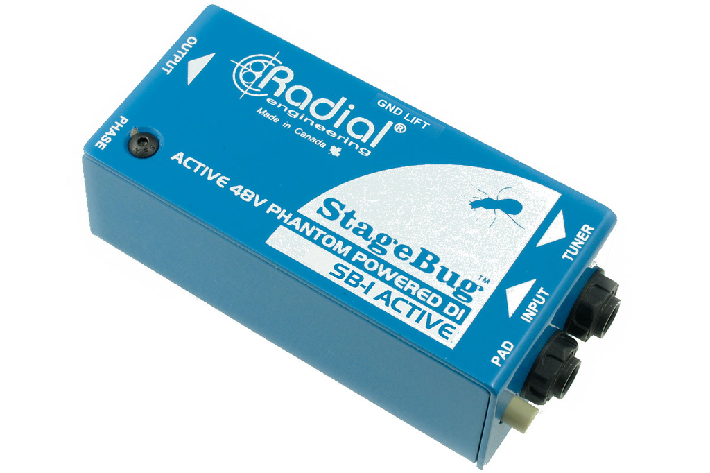 Radial StageBug SB-1 Active Acoustic Direct Box - Bananas at Large®