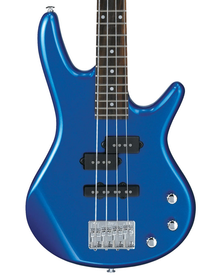 Ibanez GSRM20 Mikr0 Electric 4 String Bass - Starlight Blue - Bananas at Large - 1