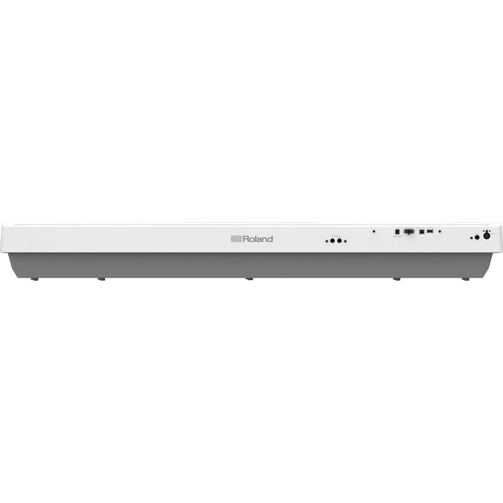 Roland FP-30X Weighted 88-Key Digital Piano with Pedal and Music Rest - White - Bananas at Large®