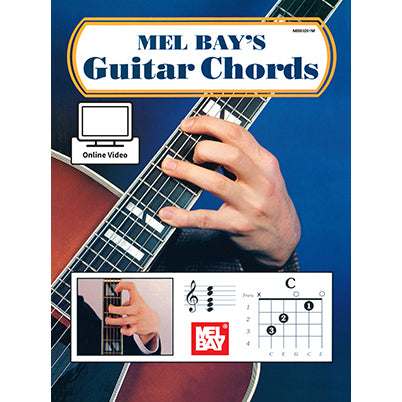 Mel Bay Guitar Chords - Book with Online Video