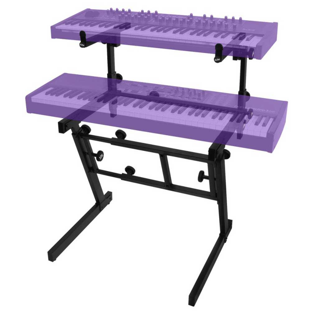 On-Stage - KS7365EJ - Folding-Z Keyboard Stand with 2nd Tier