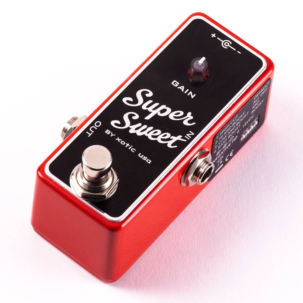 Xotic Super Sweet Booster Pedal - Bananas at Large®