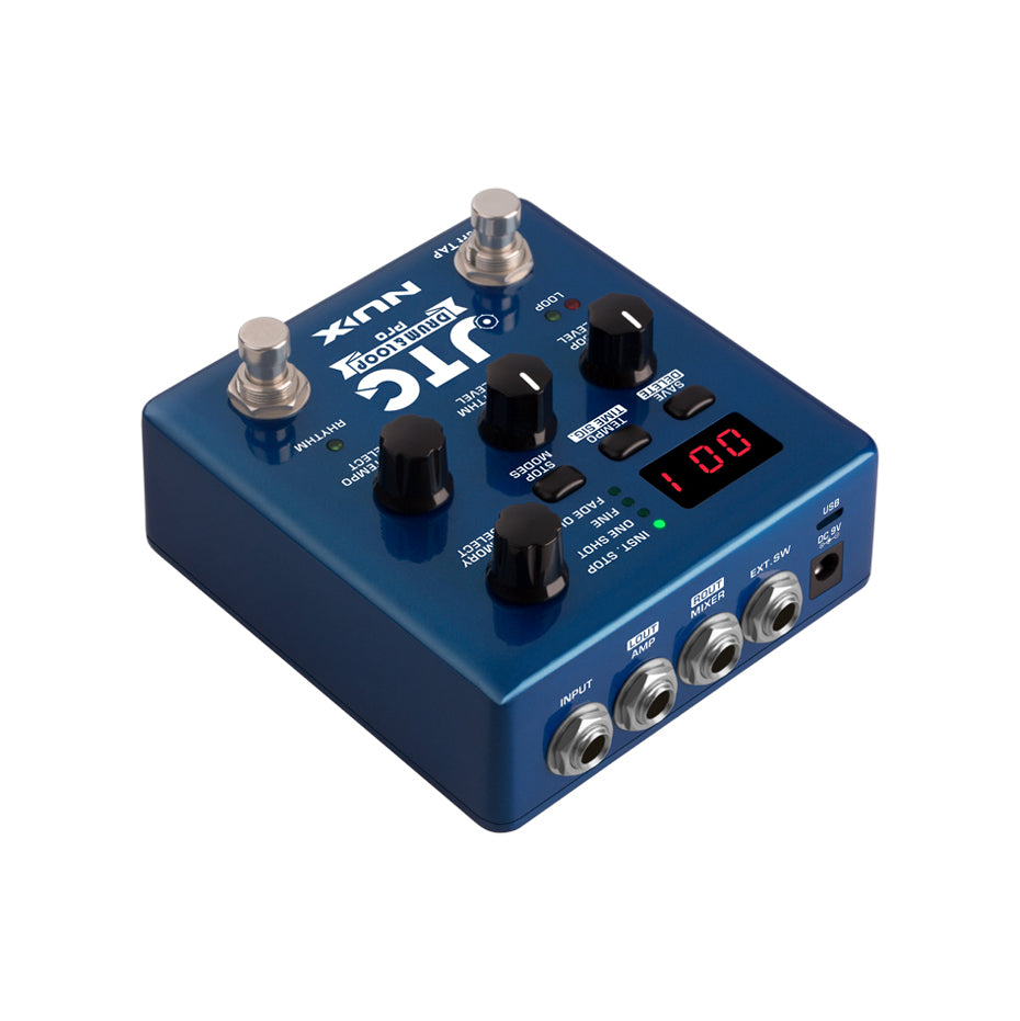 drum loop pedal NUX JTC Pro NDL-5 Dual Switch Looper Pedal – Bananas At Large Inc.® Musical Instruments & Pro Audio