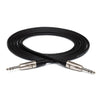 Hosa HSS-015 Pro Balanced Interconnect, 1/4 in. to 1/4 in. - 15 ft.
