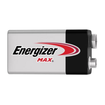Energizer MAX 9v Alkaline Battery - Each