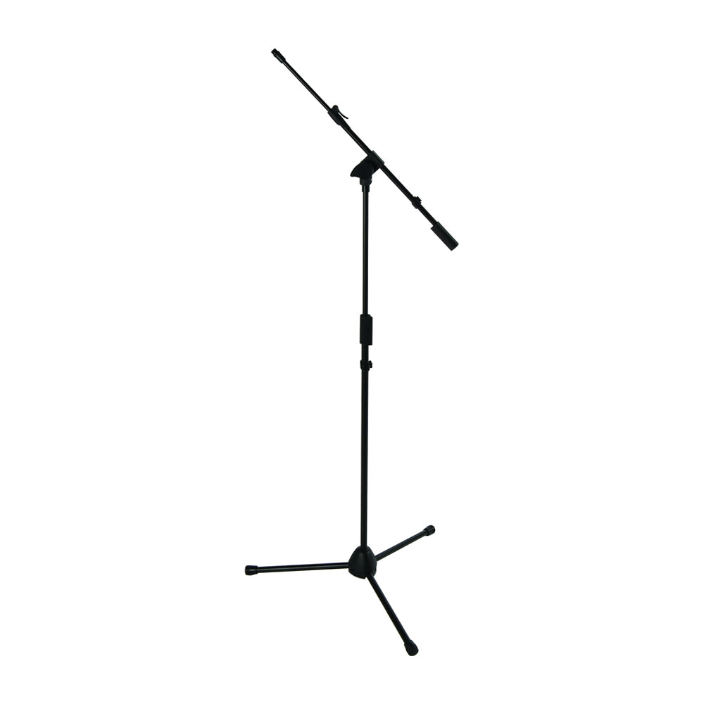 Quik-Lok Mic Stand Tripod with Telescopic Boom - Black - Bananas at Large®