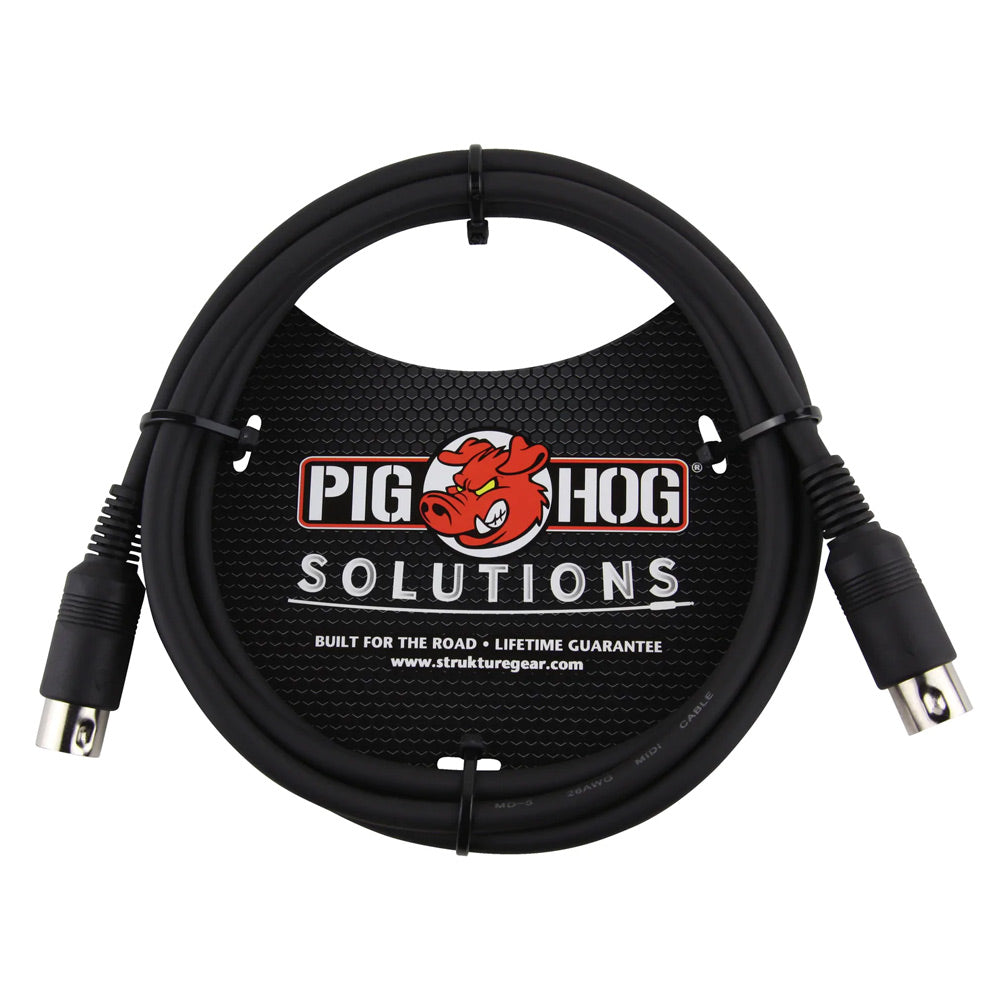 Pig Hog PMID03 MIDI Cable - 3 ft.