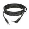 Klotz Instrument Cable LaGrange Straight to Angle Instrument Cable - 15 ft.