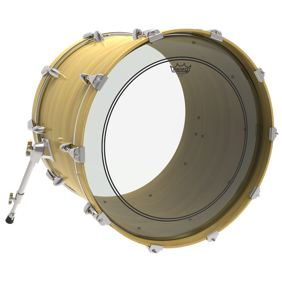 Remo Powerstroke P3 Clear 22 in. Bass Drum Head - Bananas at Large®