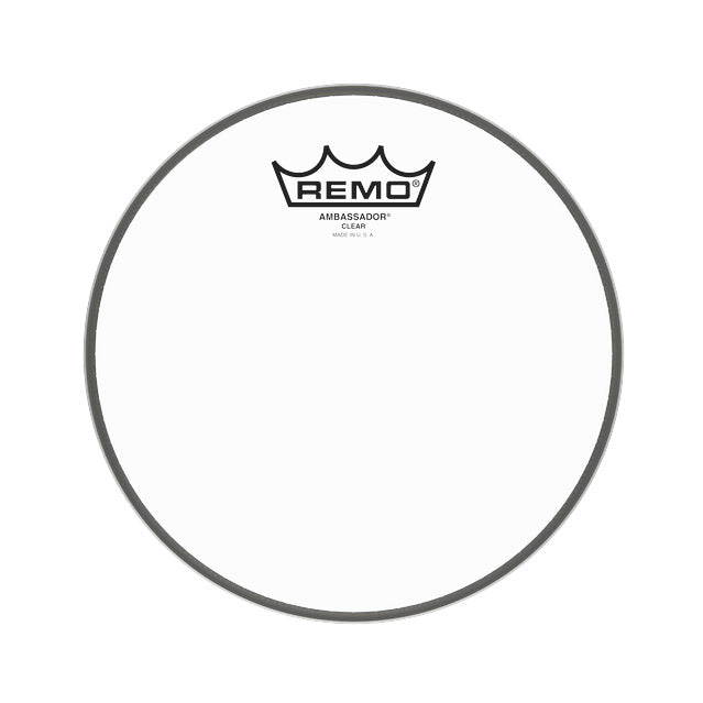 Remo Ambassador Clear Drumhead - 8 in.