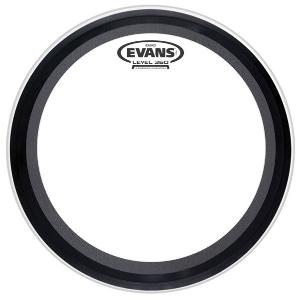 Evans EMAD Clear Bass Batter Drum Head - 18 in.
