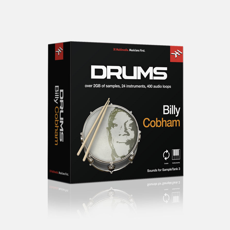 IK Multimedia Custom Shop Billy Cobham Drums [Download] - Bananas at Large®