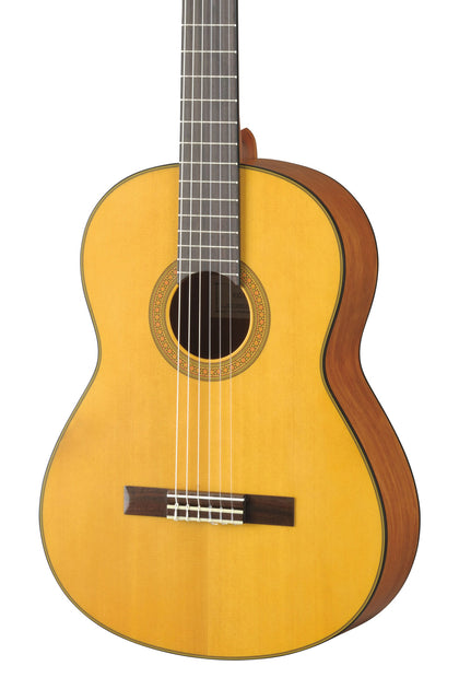 Yamaha CG122MSH Solid Engleman Spruce Top Classical Guitar - Natural