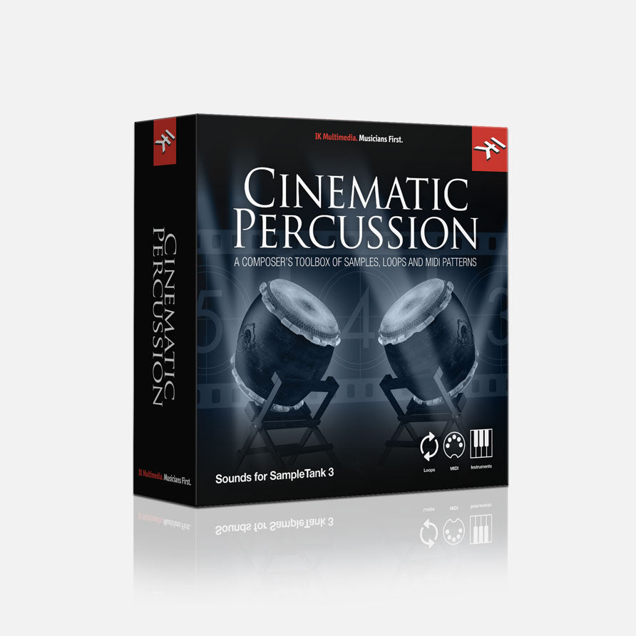 IK Multimedia Custom Shop Cinematic Percussion [Download] - Bananas at Large®