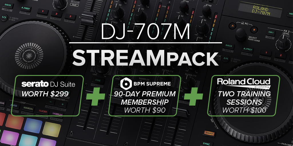 Roland DJ-707M DJ Controller