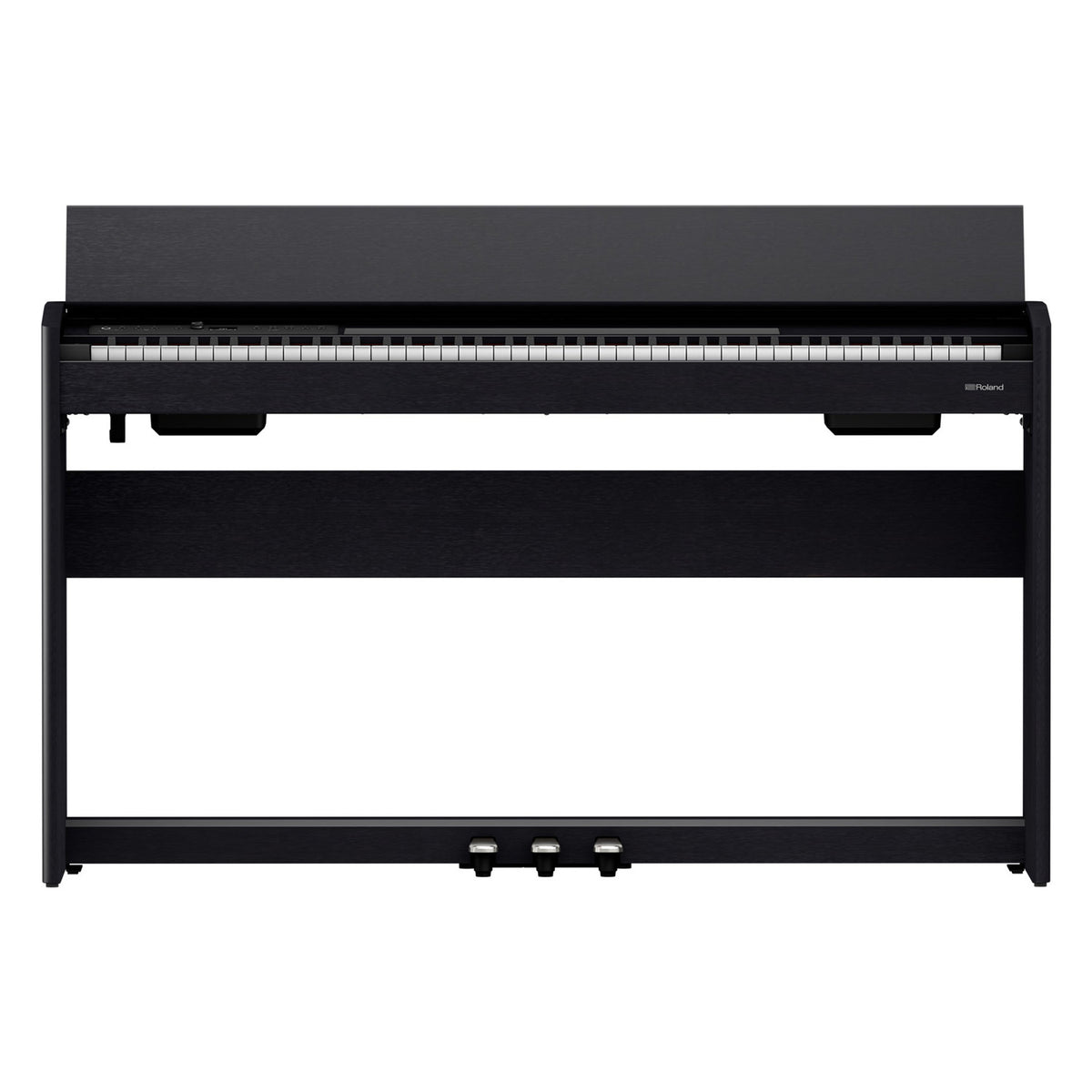 Roland F-701 Digital Upright Piano with Stand and Bench - Black - Bananas at Large®