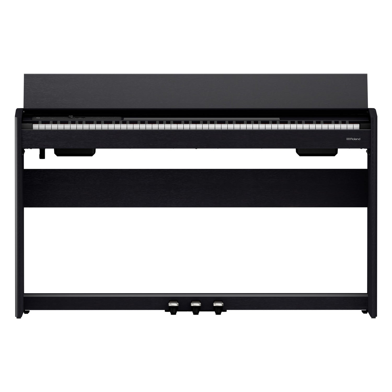Roland F-701 Digital Upright Piano with Stand and Bench - Black