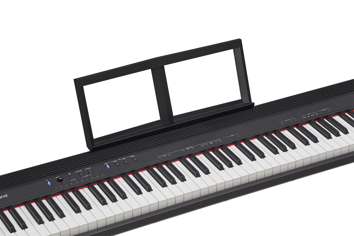 Roland GO:PIANO88 Portable 88-Key Digital Piano with Music Rest and Pedal - Black