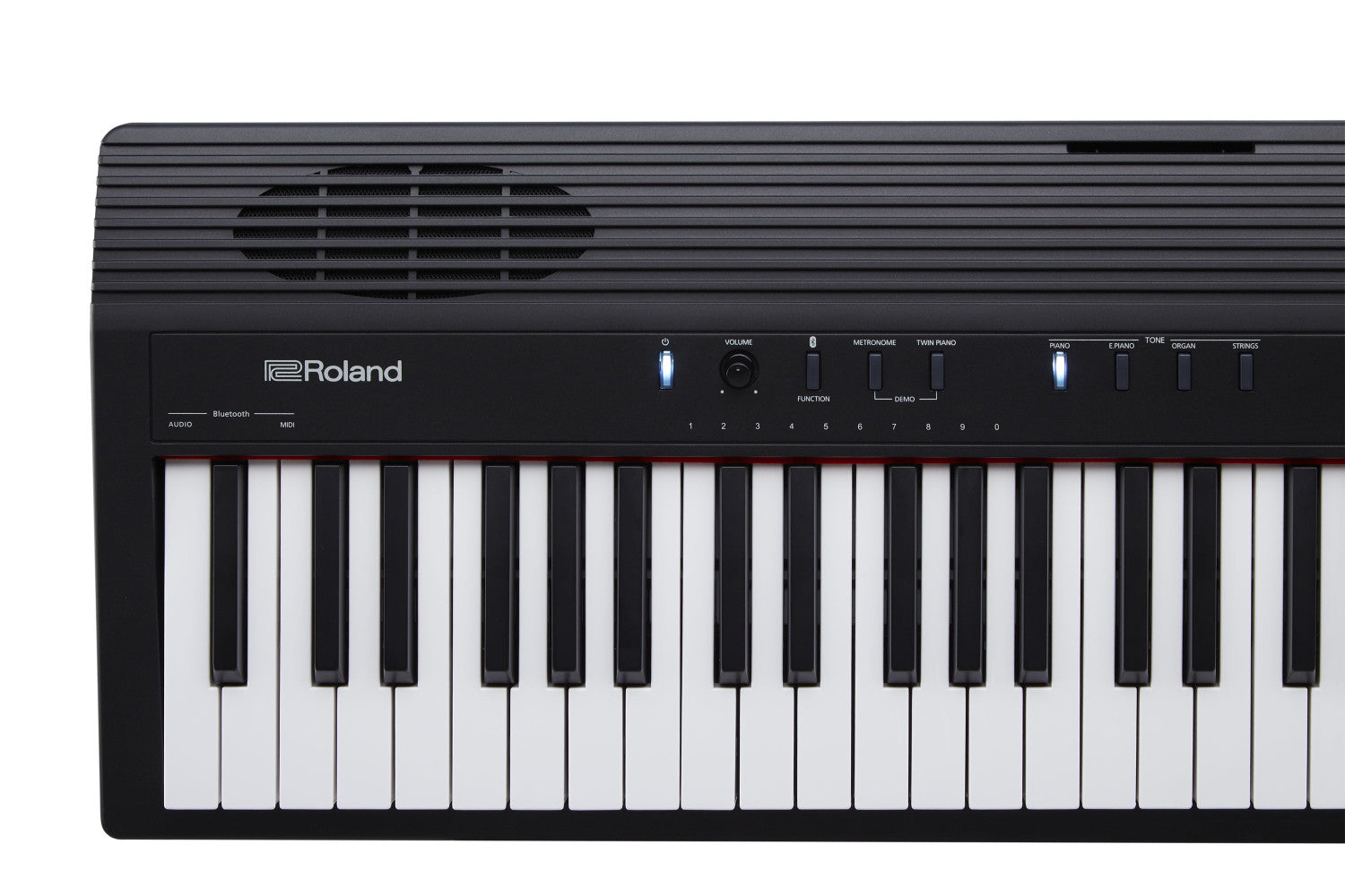 Roland GO:PIANO88 Portable 88-Key Digital Piano with Music Rest and Pedal - Black