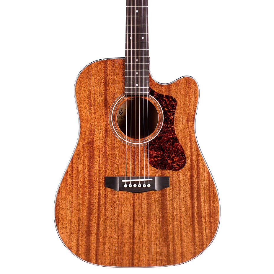 Guild D-120CE All Solid Acoustic-Electric Guitar - Natural Gloss