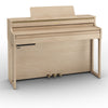 Roland HP-704 Digital Upright Piano with Stand and Bench - Light Oak