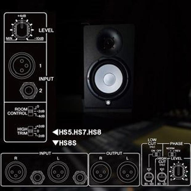 Yamaha HS5 Powered Studio Monitor - White (Each)