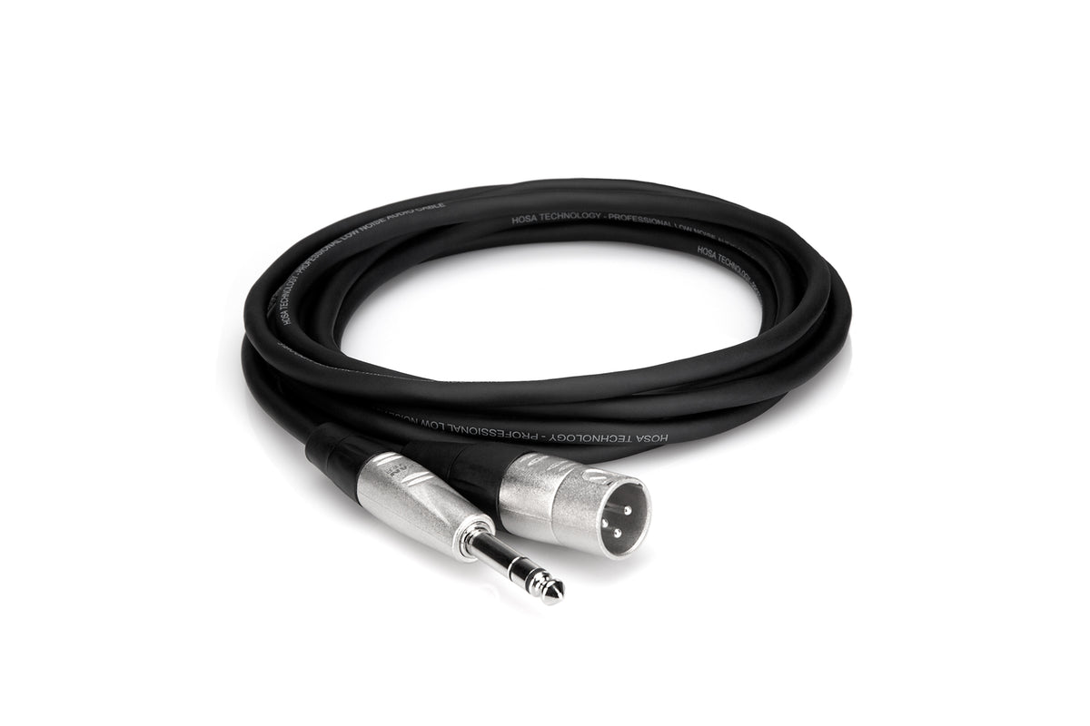 Hosa HSX-020 Pro Balanced Interconnect Cable, 1/4 in. to XLR - 20 ft. - Bananas at Large®