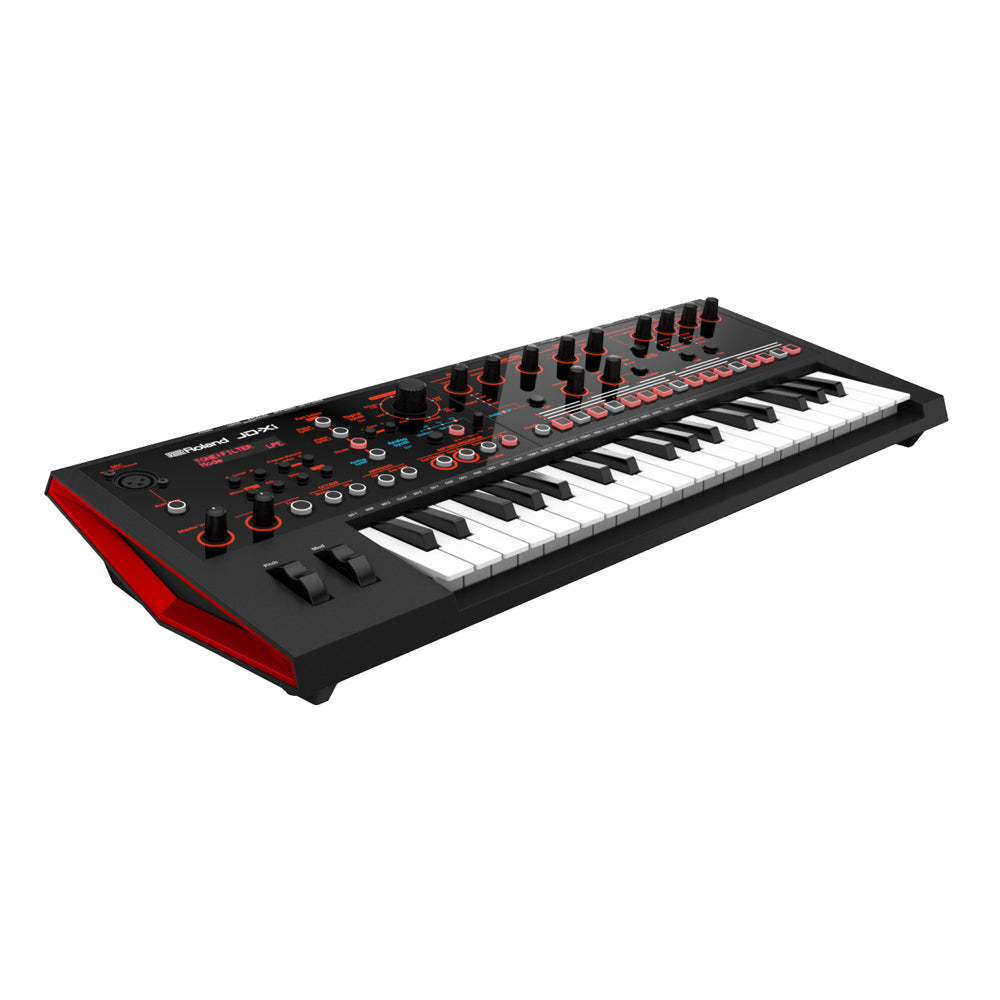 Roland JD-Xi 34-Mini-Key Portable Analog-Digital Crossover Synthesizer Keyboard with Microphone - Bananas at Large®
