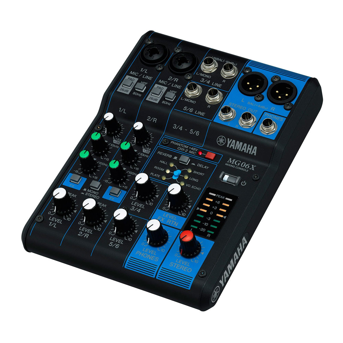 Yamaha MG06X 6-Channel Mixer with Effects - Bananas at Large®