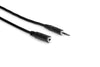 Hosa - MHE-110 - 10 ft Headphone Extension Cable - 3.5mm TRS Female to Male